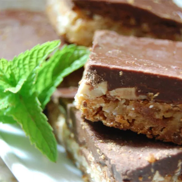 Drie Laags Koekjesrepen
