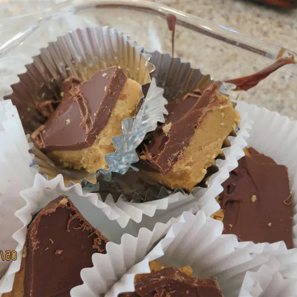 Pindakaasrepen met chocolade II