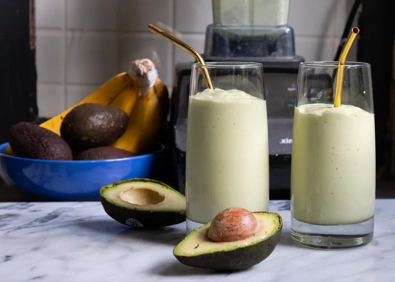 Kokos- en Avocado-smoothie