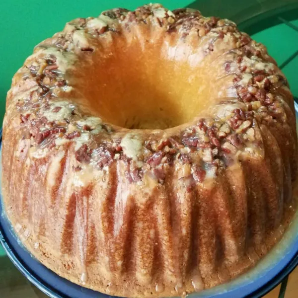 Zure Room Walnoten Cake