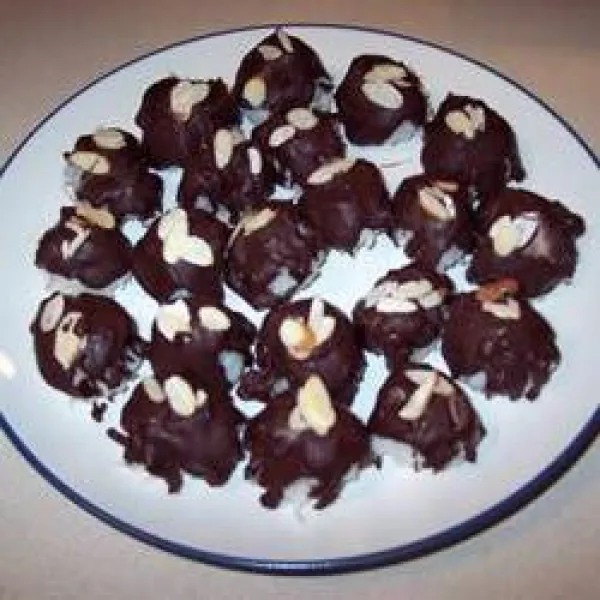 Chocolade Kokosnoot En Amandel Koekjes