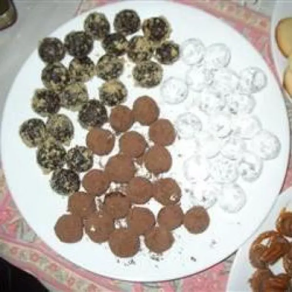 Chocolade En Noten Rumballen