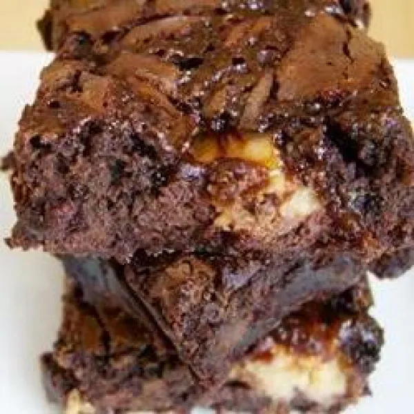 Karamelreep Brownies