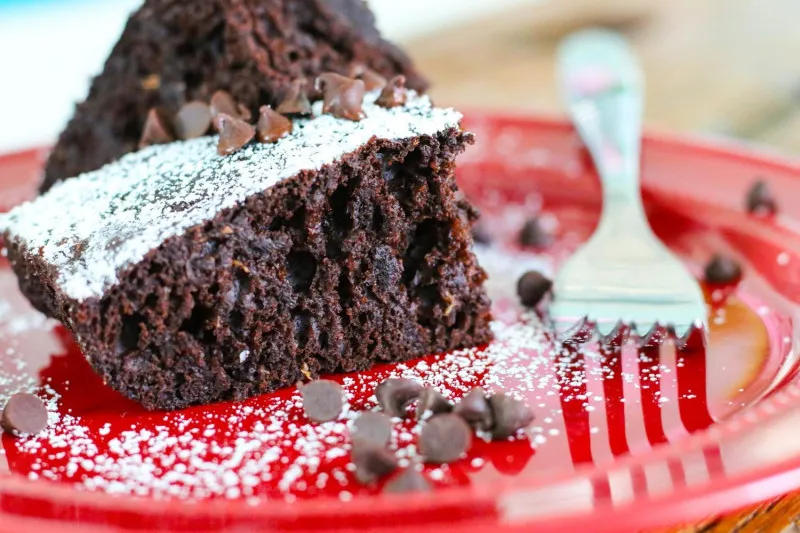 Courgette Brownies Met Chocolade Chips