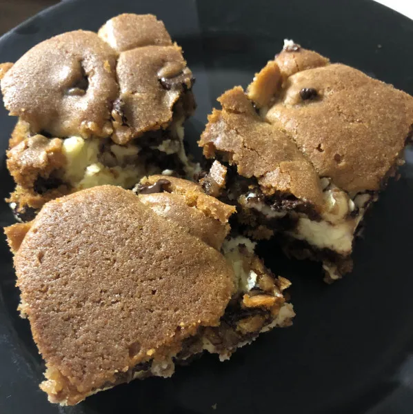 Brownies Van Cheesecake Met Chocoladechips