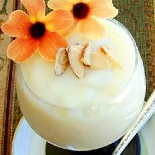 Zelfgemaakte Vanillepudding
