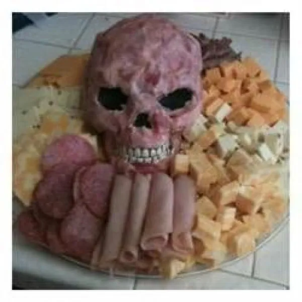 Halloween Vlees Hoofd