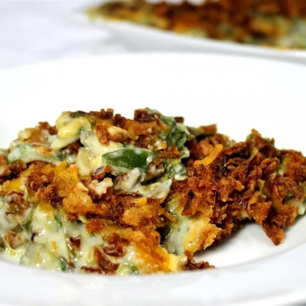 Spinazie En Groene Bonen Casserole