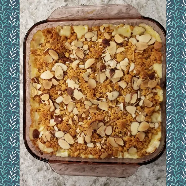 Groene bonen en maïs ovenschotel