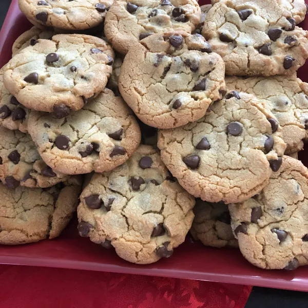 Chocolade Chip Cookies Met Pudding