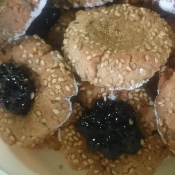Sesam Vingerafdrukkoekjes