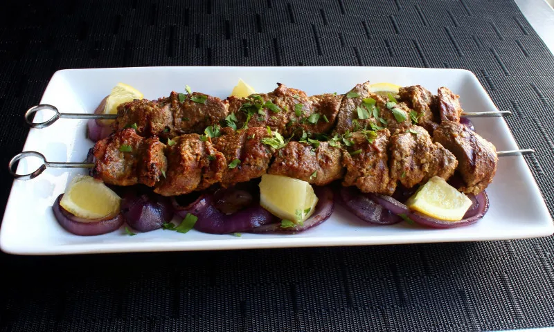 Gegrild "tandoori" Lam