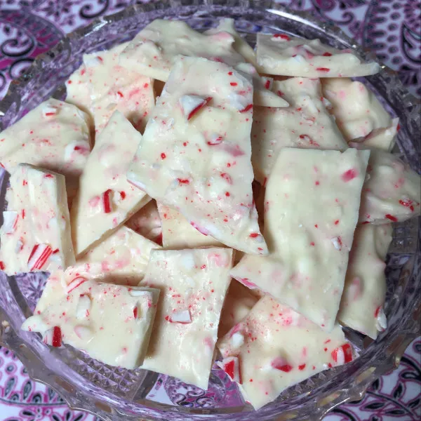 Pepermunt En Witte Chocolade Schors