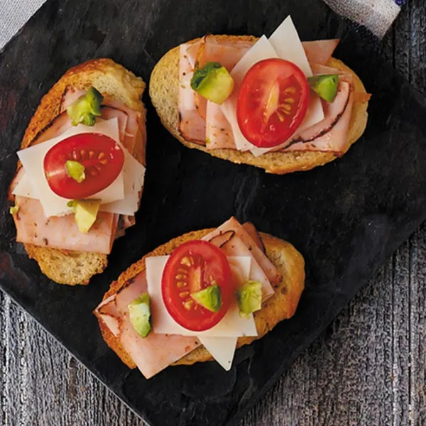 Crostini Met Kalkoen Uit Santa Fe