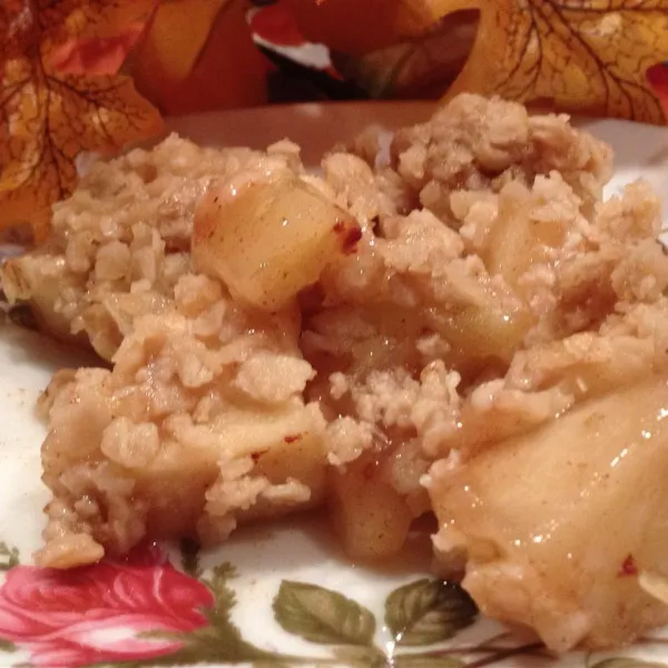 Heerlijke Appelcrumble