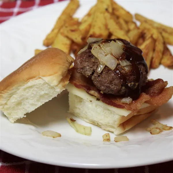Bacon BBQ Sliders