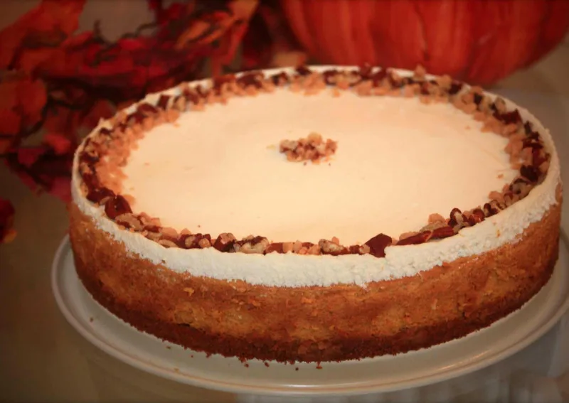 De Beste Cheesecake Met Noten En Pompoen