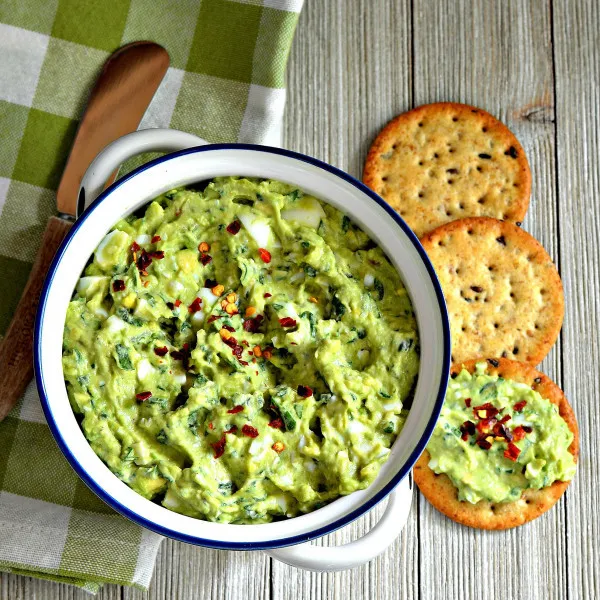 Groene Eiersalade