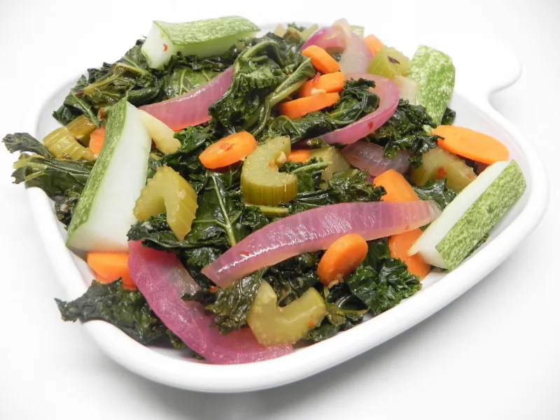 Warme Thaise Boerenkoolsalade