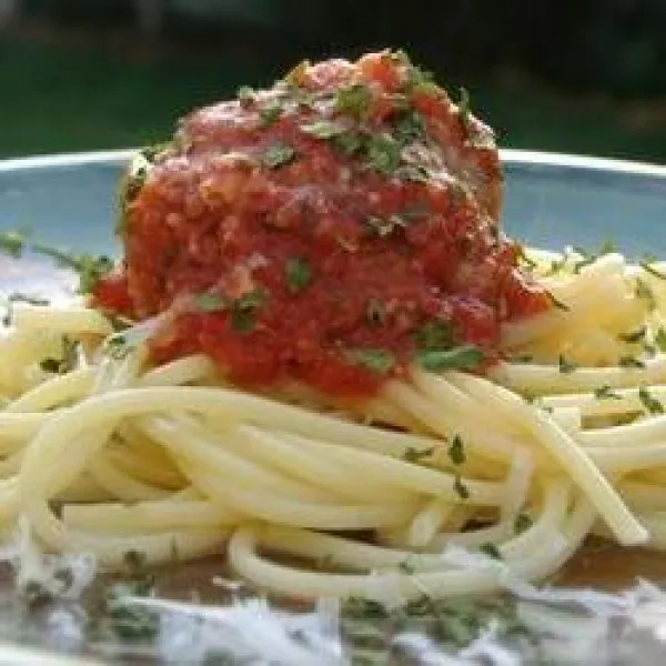 Spaghetti Met Marinara Saus