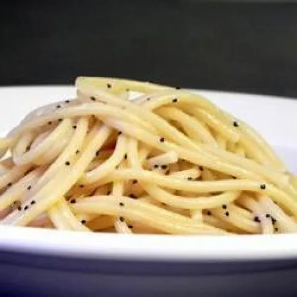 Spaghetti Met Papaverzaad