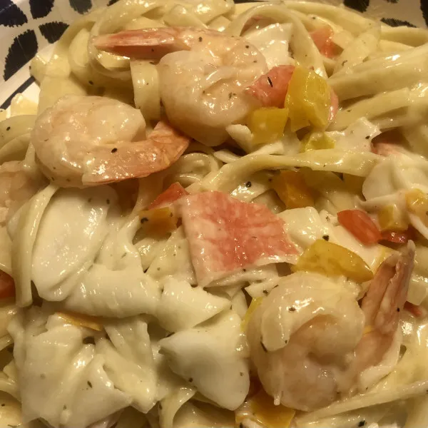 Fettuccini van de Zee