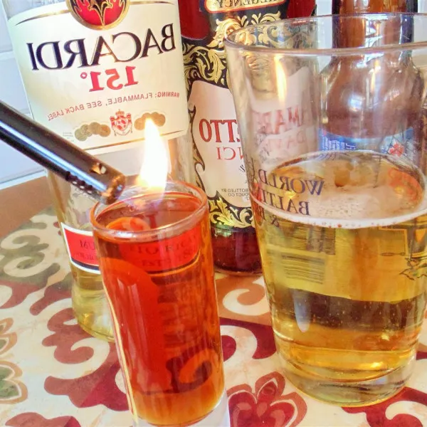 Flaming Doctor Pepper I