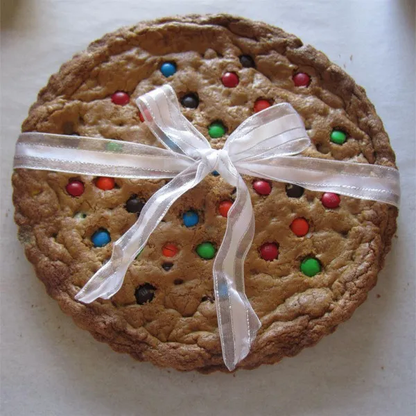 Gigantische Koek Met Chocoladechips