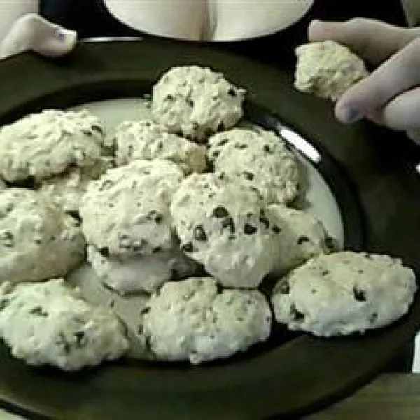 Knapperige Koekjes Met Chocoladechips