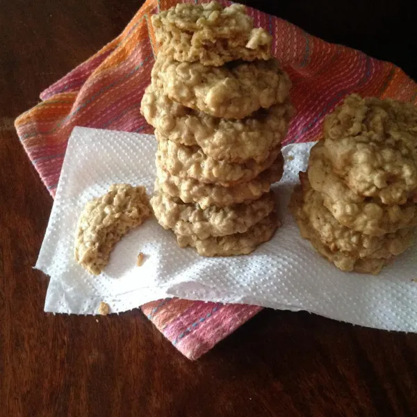 Havermoutkoekjes met Banaan en Walnoten