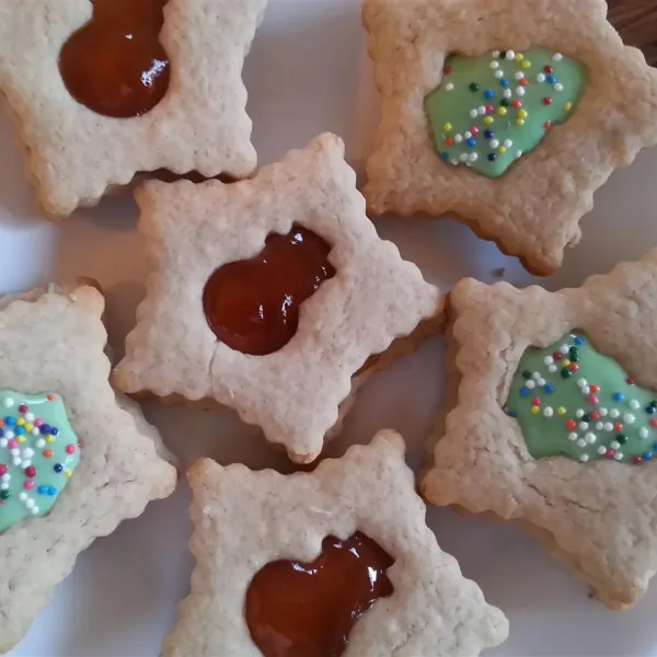 Hulstbesjes koekjes