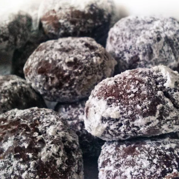Mexicaanse Bruidskoekjes met Chocolade