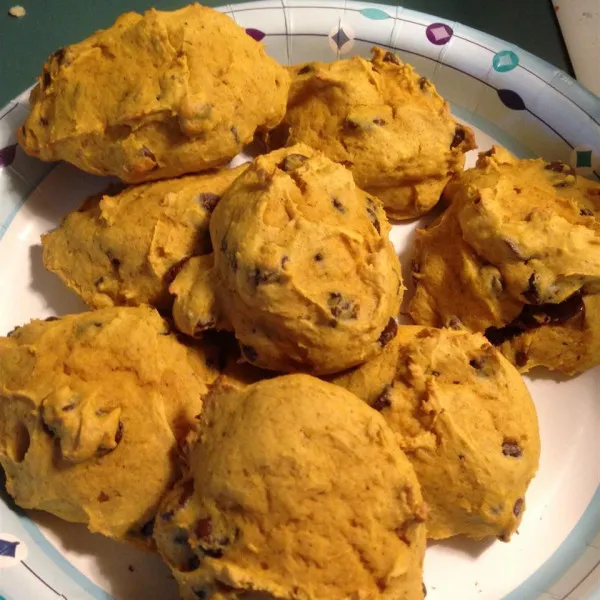 Pompoenkoekjes met chocoladechips I