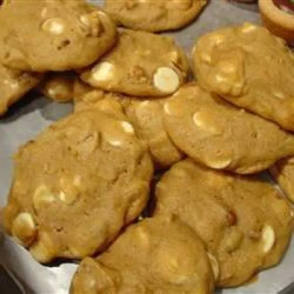 Pompoen En Pecannoten Witte Chocolade Koekjes