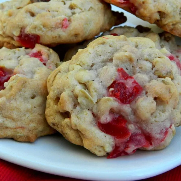 Havermout Kersenkoekjes