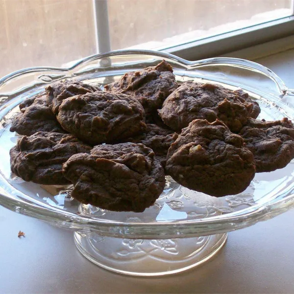 Chocoladekoekjes met zure room
