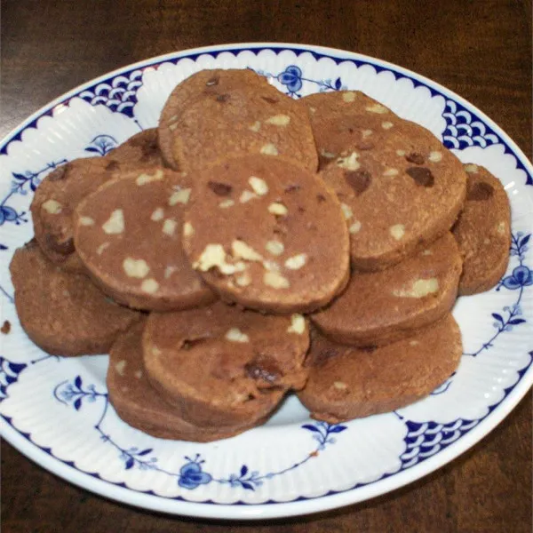 Koekjes Van Chocolade Voor De Koelkast
