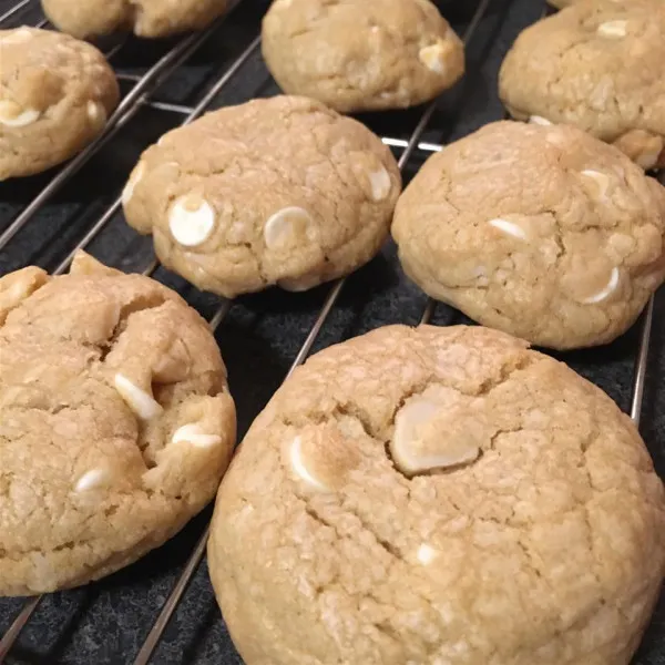 Kokos Macadamia En Witte Chocolade Koekjes