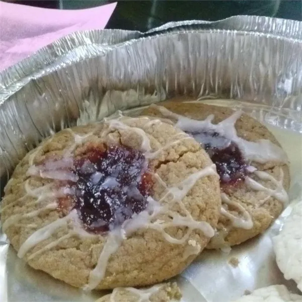 Jam-en Pindakaaskoekjes