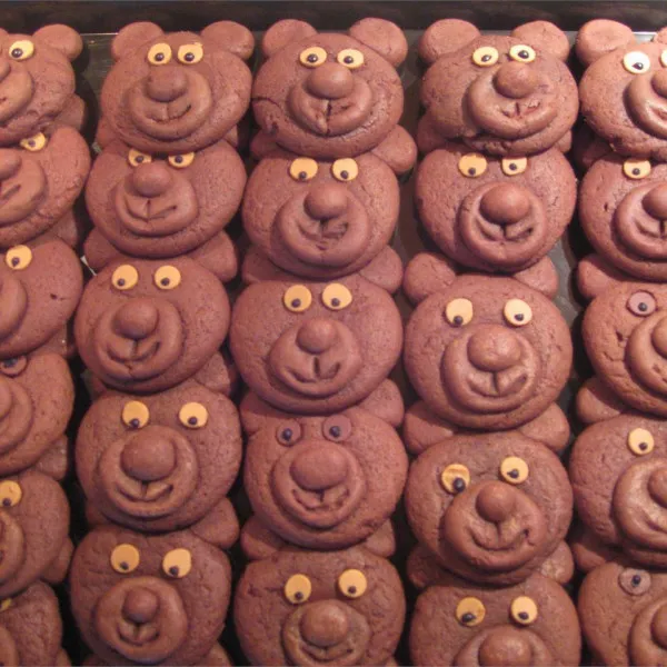 Chocolade Knuffelbeer Koekjes