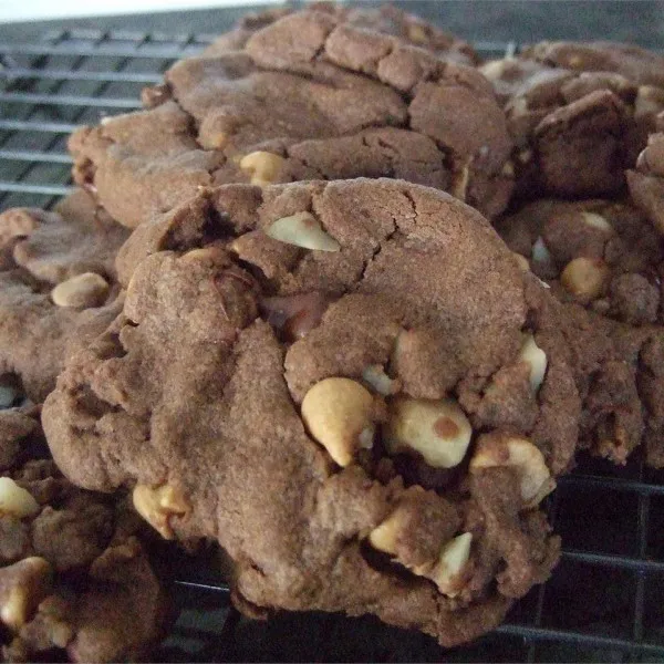 Pindakaas En Chocolade Kopjes Koekjes