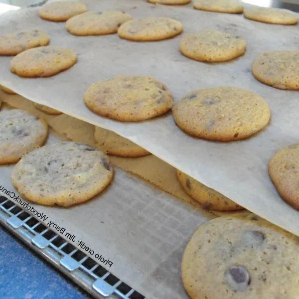 Grote Chocoladechip Cookies Met Caramel