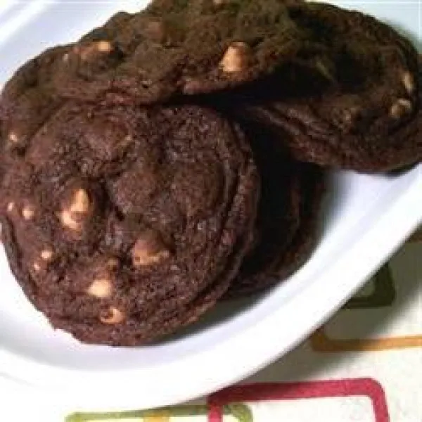 Kauwgomachtige Pindakaas Chocolade Koekjes