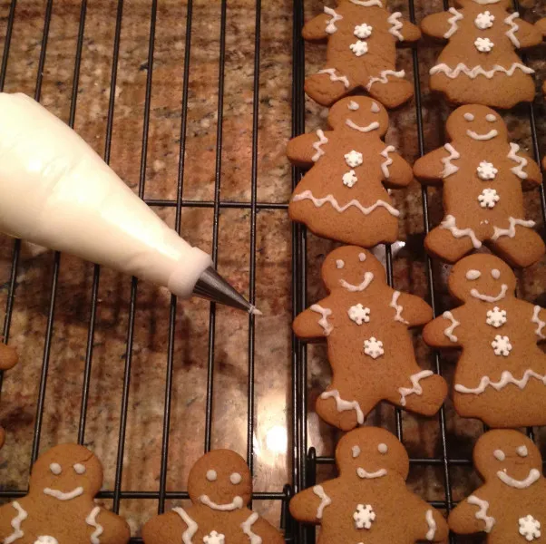 Gemberkoekjes Glazuur