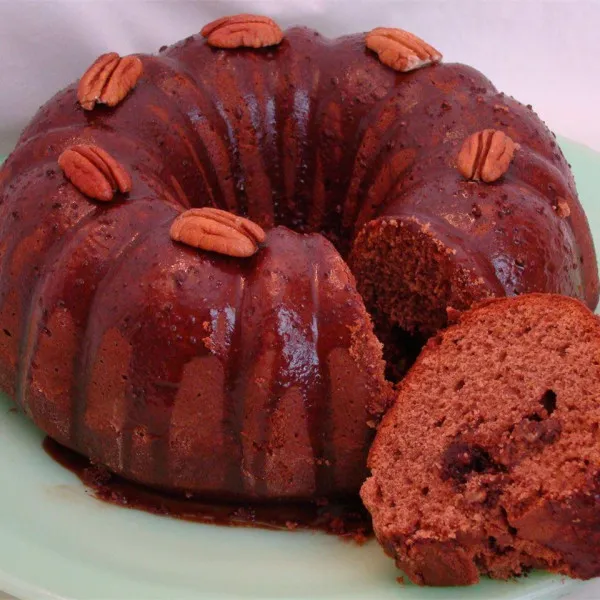 Grote Bundt Cake Van Bourbon Van Bertha