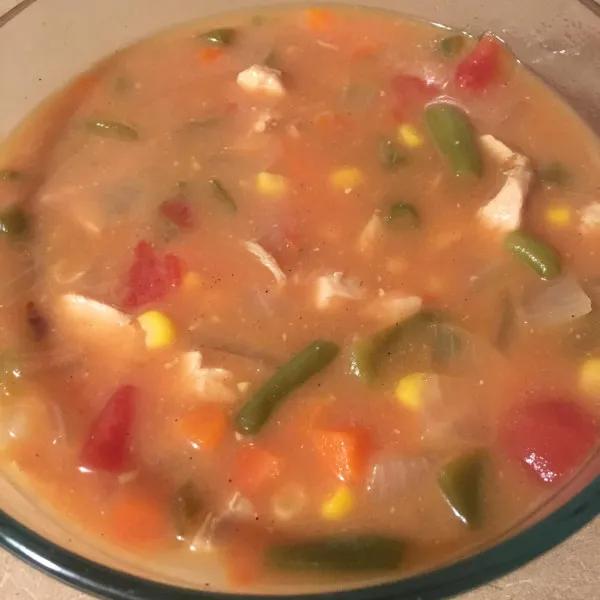 Kipstoofpot met Chili