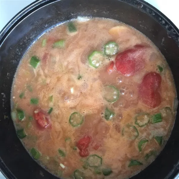 Louisiana Gumbo met Garnalen en Eieren