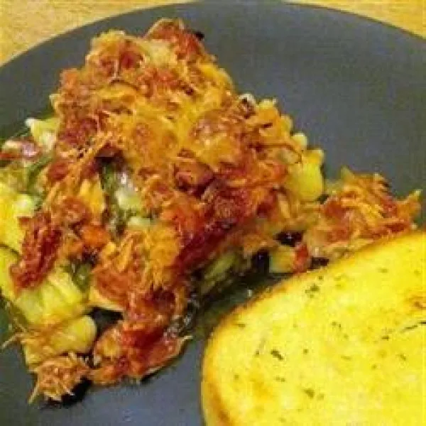 Lasagne Van Verse Spinazie En Gedroogde Tomaten