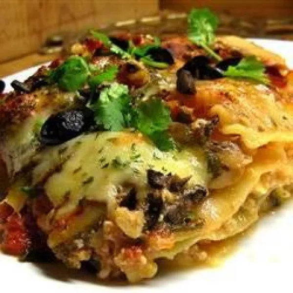Groentelasagne à la Florentijnse