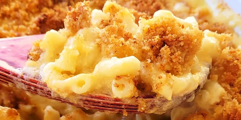 Zelfgemaakte Macaroni Met Kaas
